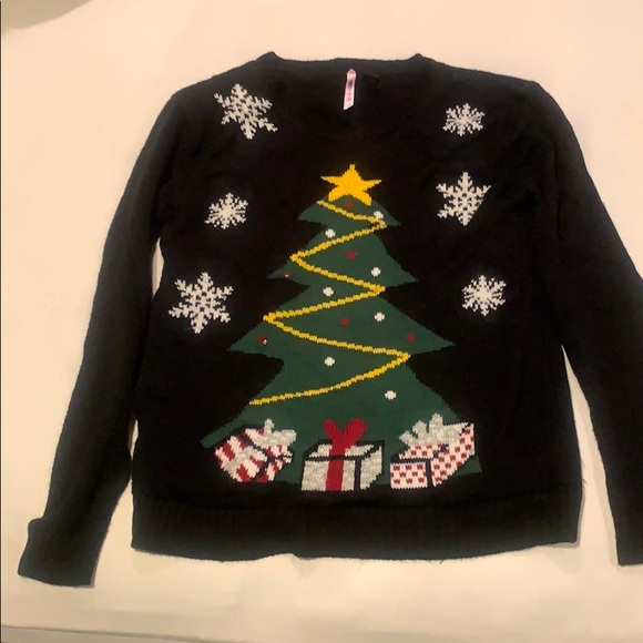 Christmas Tree Ugly Christmas Sweater - Picture 1 of 2